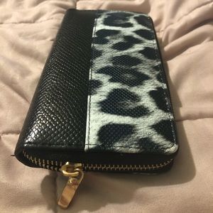 black cheetah print wallet | 🐆🖤